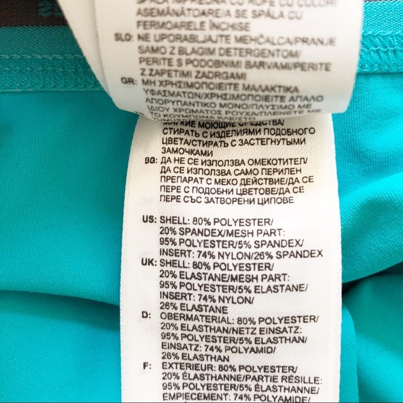 NWOT Adidas by Stella McCartney | Athletic Leggings with Ankle Zippers and Mesh - Picture 10 of 10